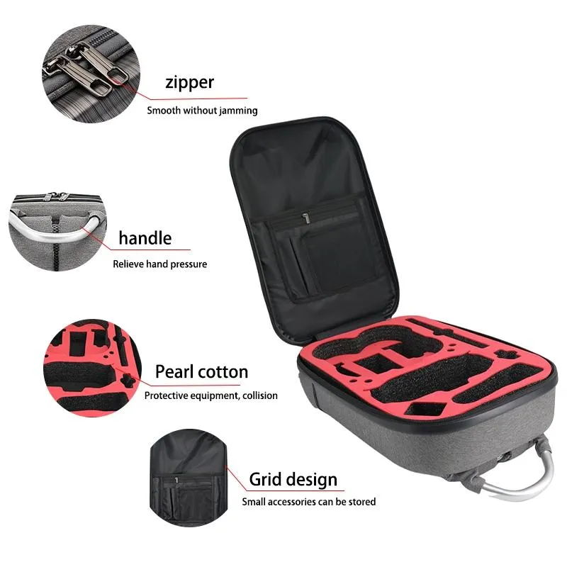 Carbon Fiber Backpack - Shockproof & Waterproof