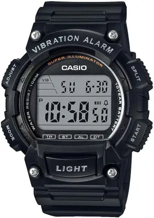 Casio W736H Series | Mens Digital Watch | 1/100 SEC Stopwatch | Countdown Timer | Super Illuminator LED Light | 100 M Water Resistance | Daily Alarm | Auto Calendar | Dual Time | 10 Yr Battery