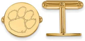 Clemson Cufflinks (Gold Plated)