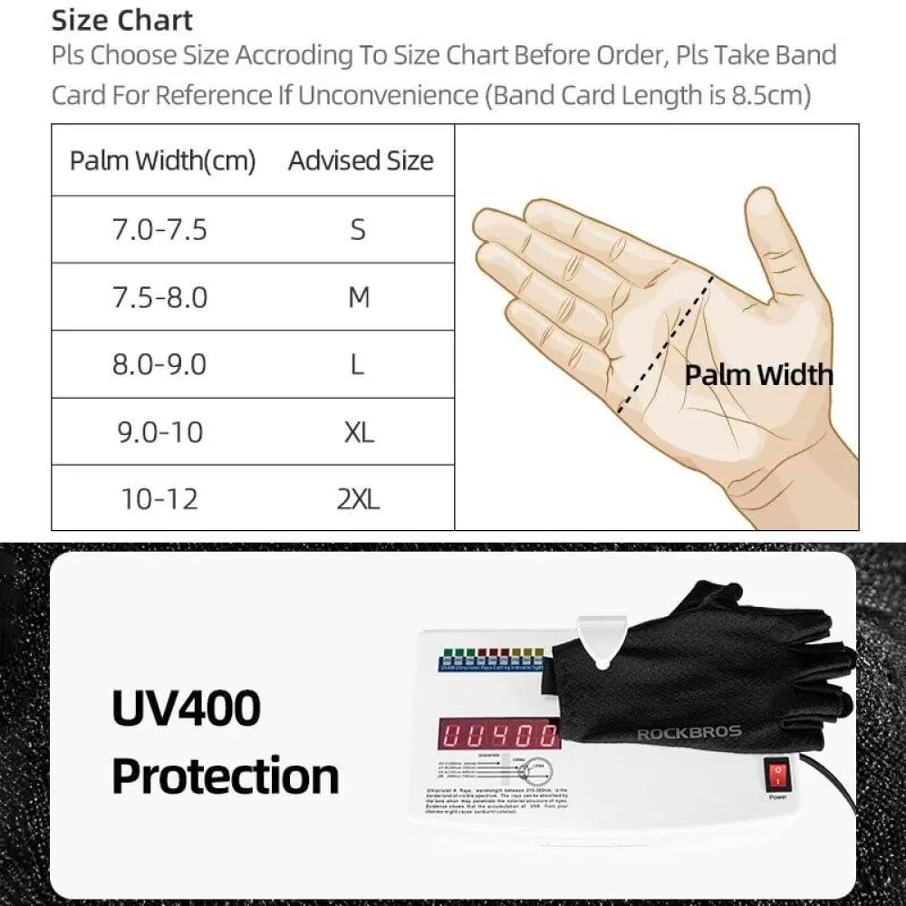 Cycling Gloves Autumn Spring Mtb Bike Gloves Sbr Pad Half Finger