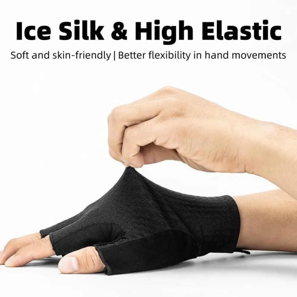 Cycling Gloves Autumn Spring Mtb Bike Gloves Sbr Pad Half Finger