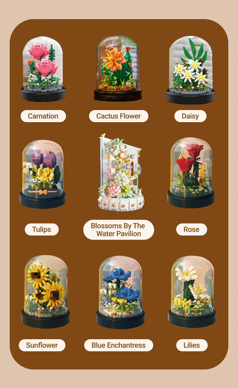 Floral Charm Tea Melody Music Box