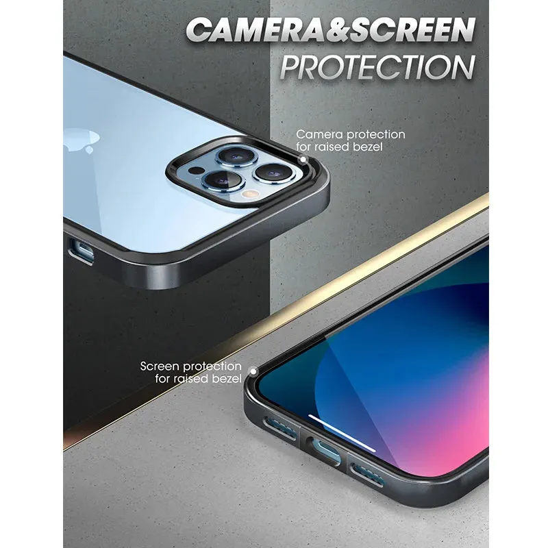 For Iphone 13 Pro 6.1 Inch Slim Frame Tpu Bumper Transparent Back Clear Case