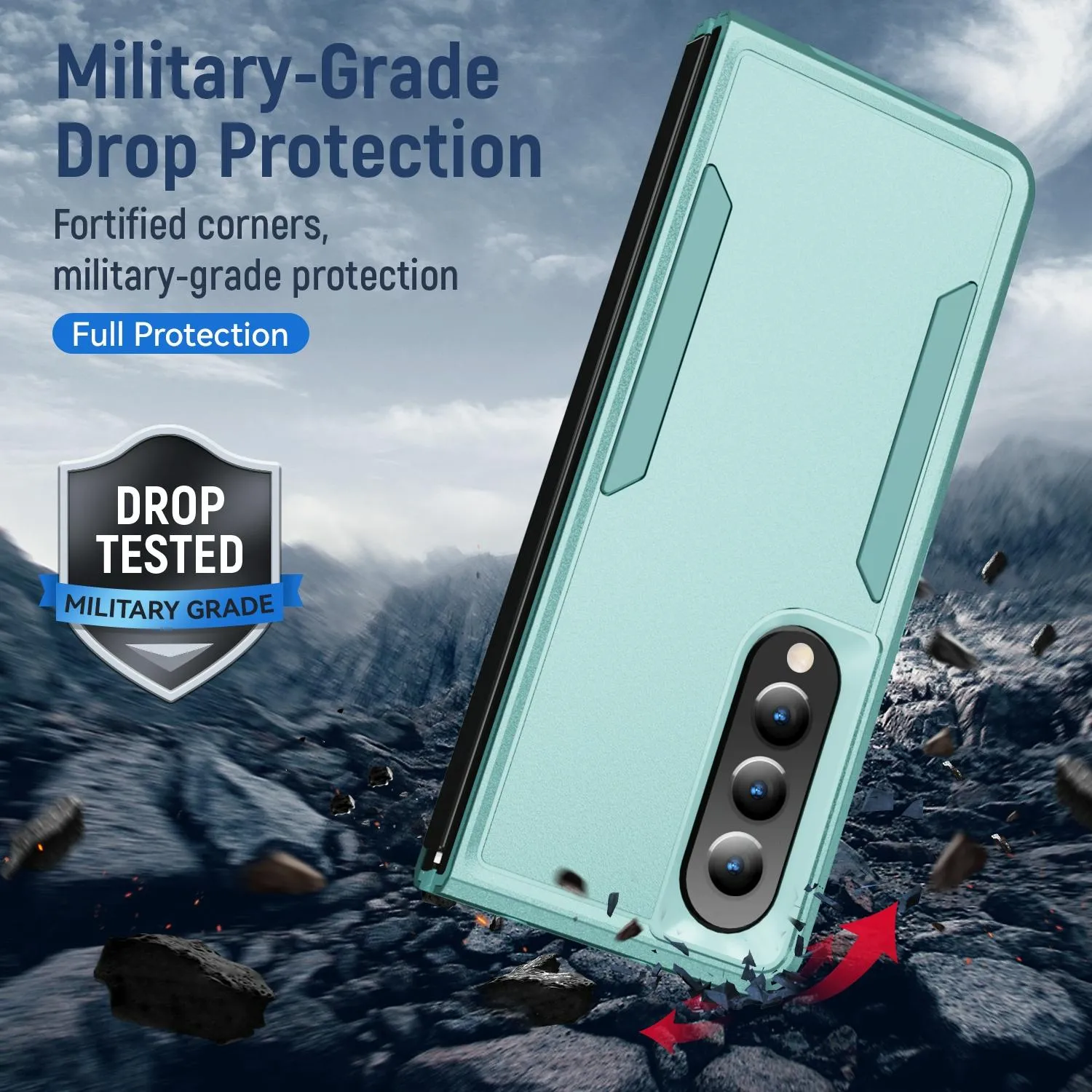Galaxy z Fold 4 Shockproof Pc Tpu Case
