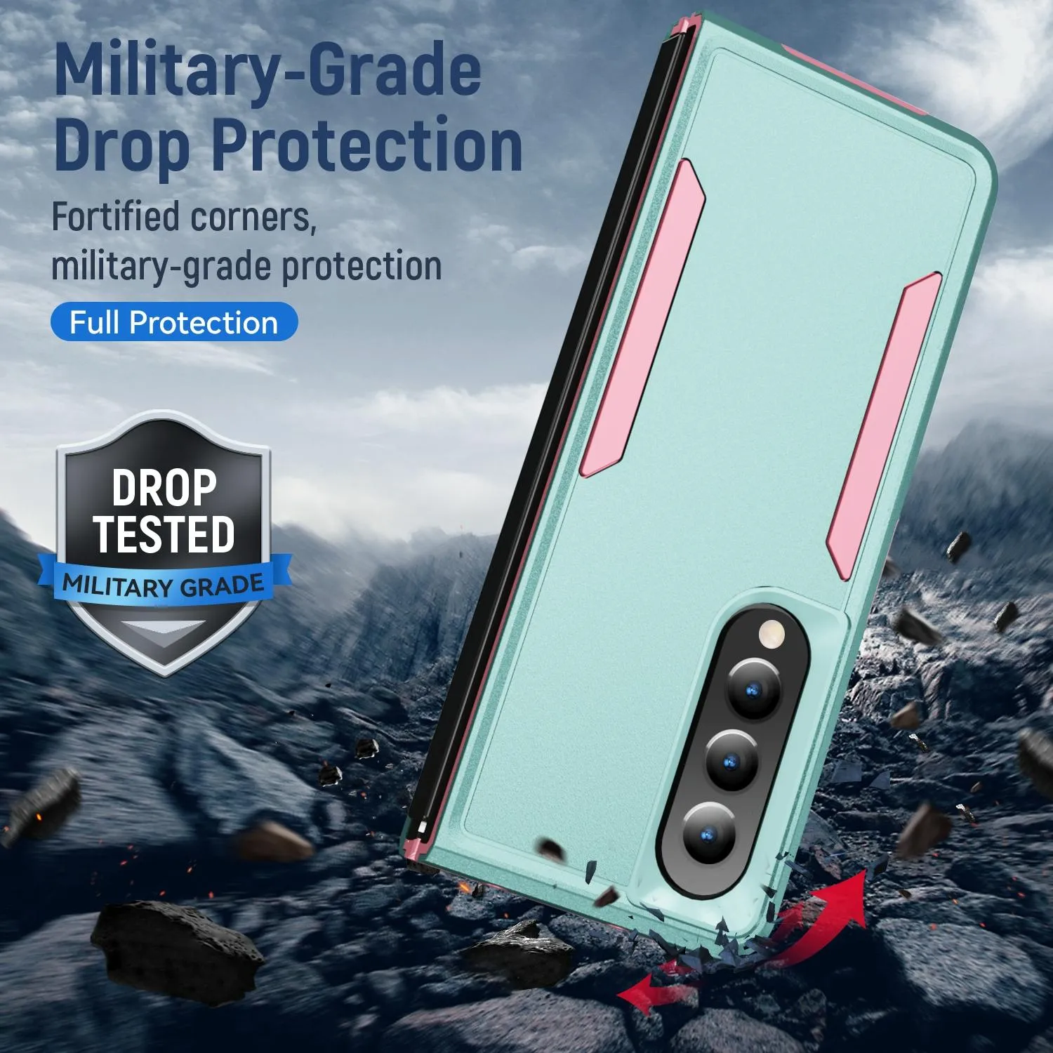 Galaxy z Fold 4 Shockproof Pc Tpu Case