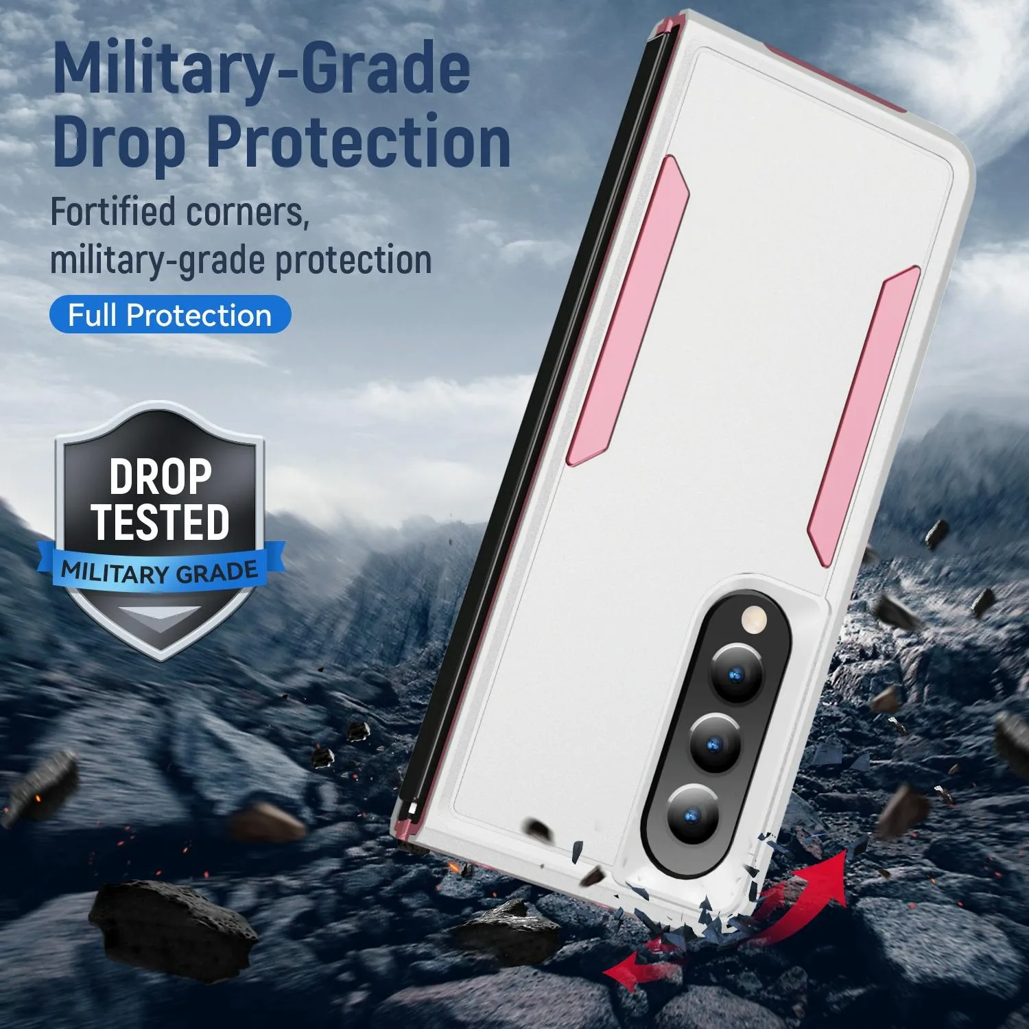 Galaxy z Fold 4 Shockproof Pc Tpu Case
