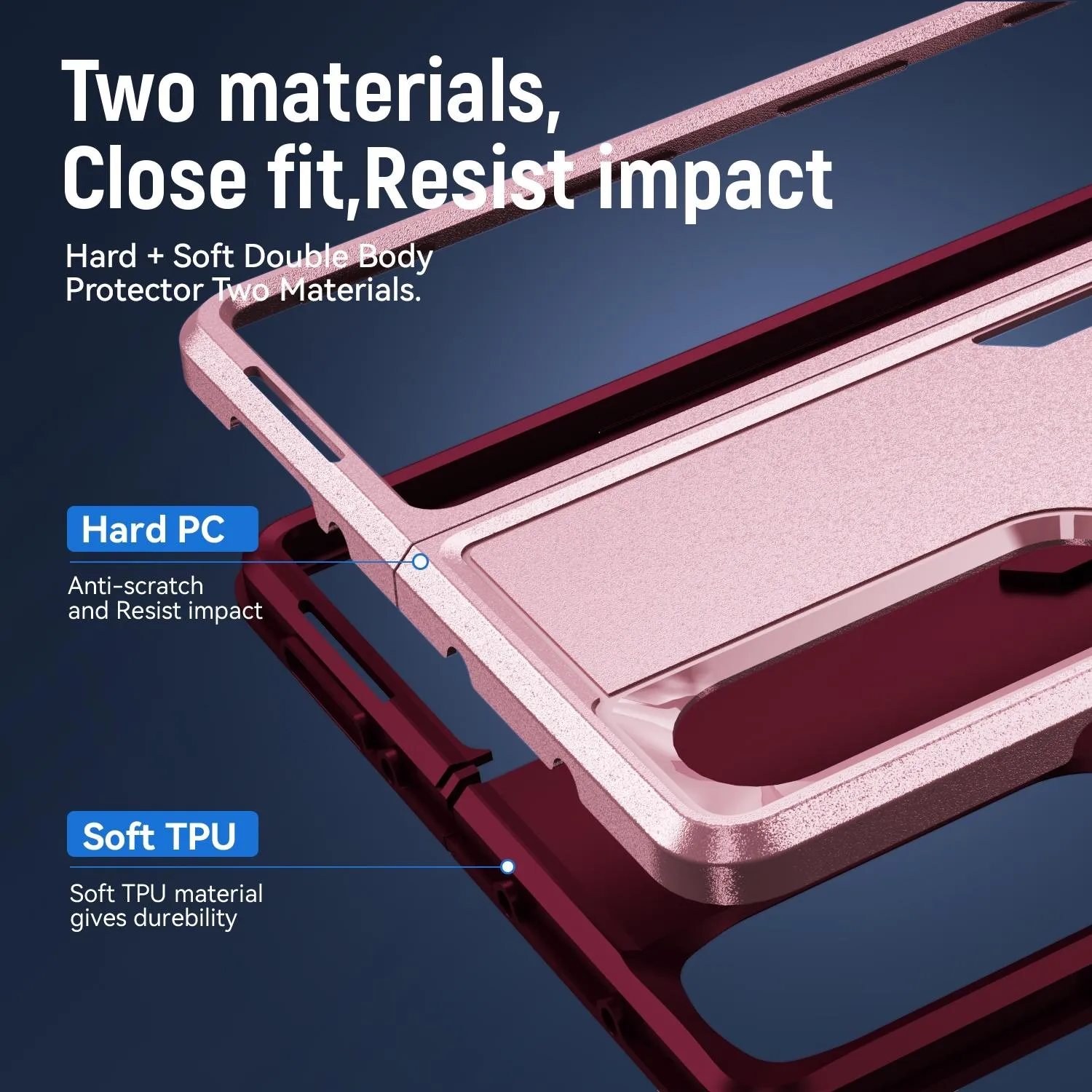 Galaxy z Fold 4 Shockproof Pc Tpu Case