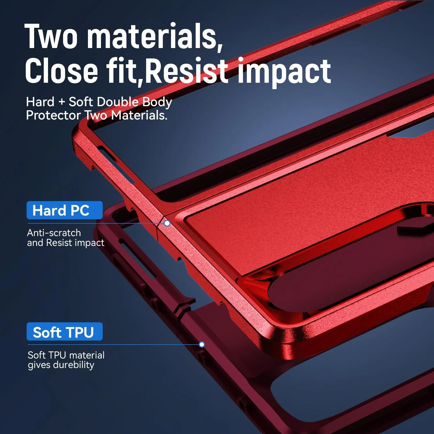 Galaxy z Fold 4 Shockproof Pc Tpu Case