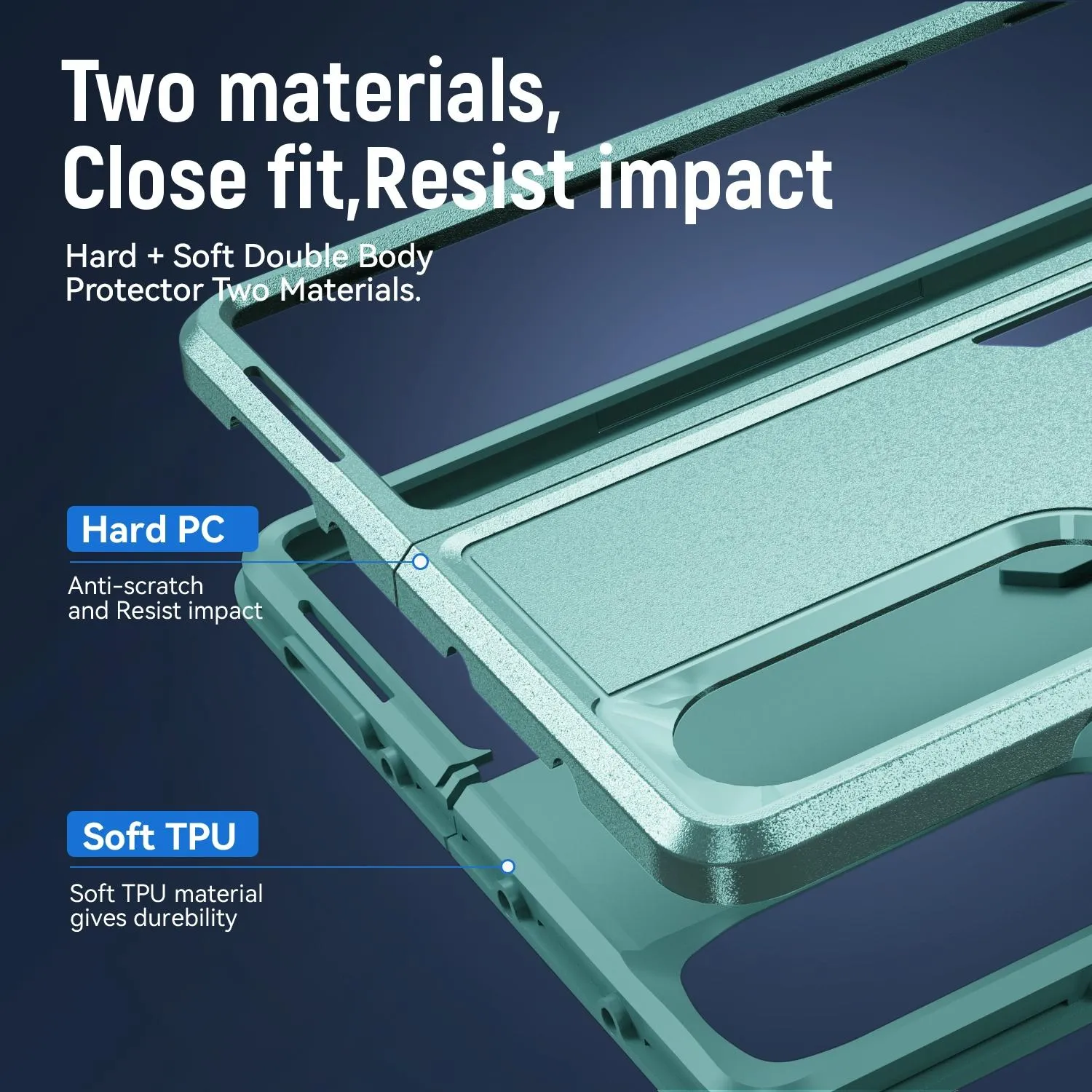 Galaxy z Fold 4 Shockproof Pc Tpu Case
