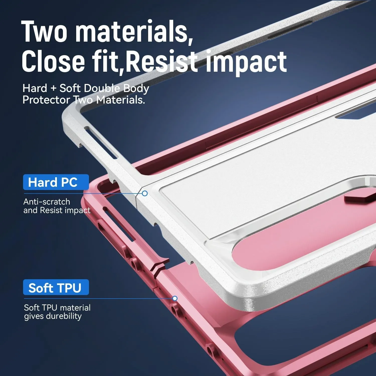 Galaxy z Fold 4 Shockproof Pc Tpu Case