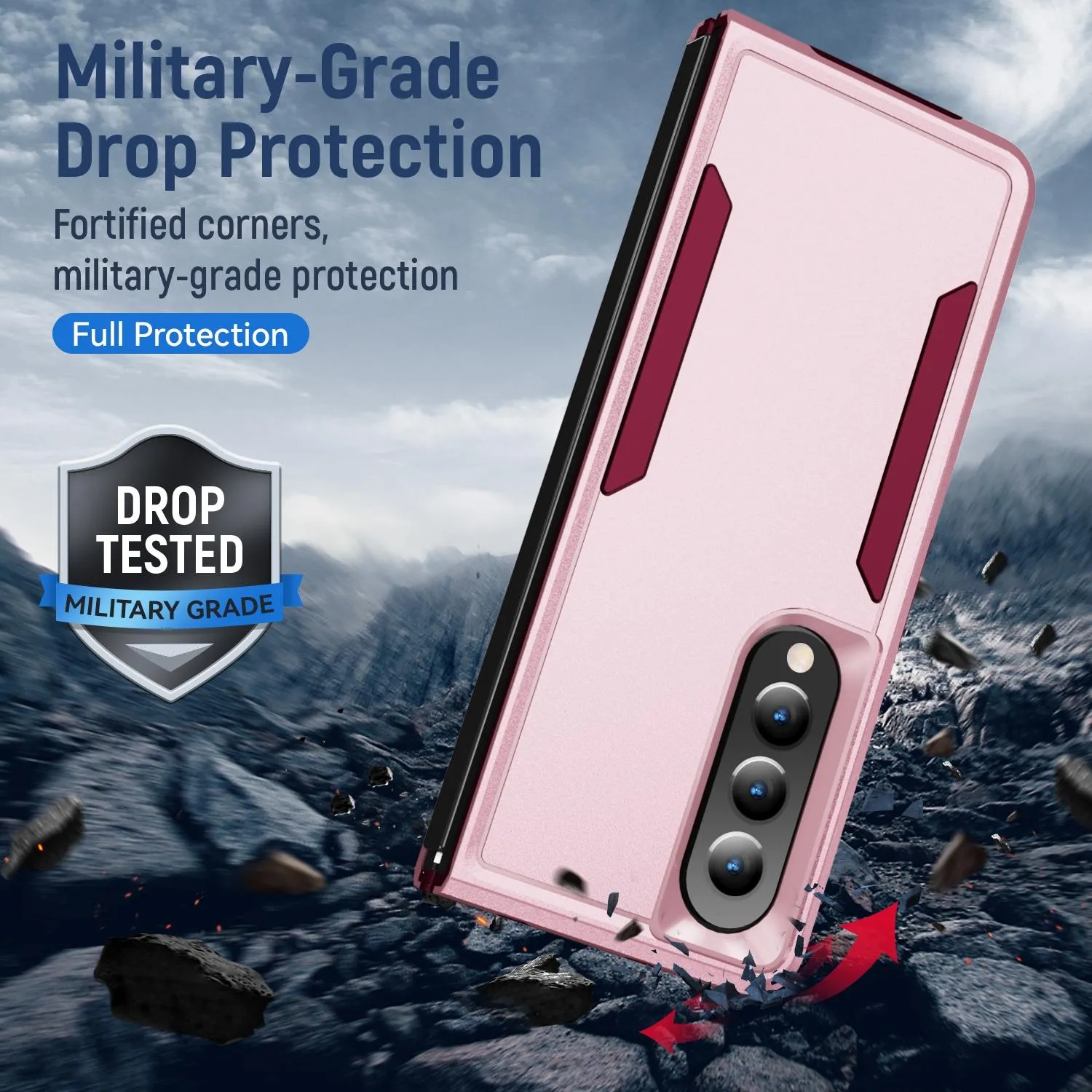 Galaxy z Fold 4 Shockproof Pc Tpu Case