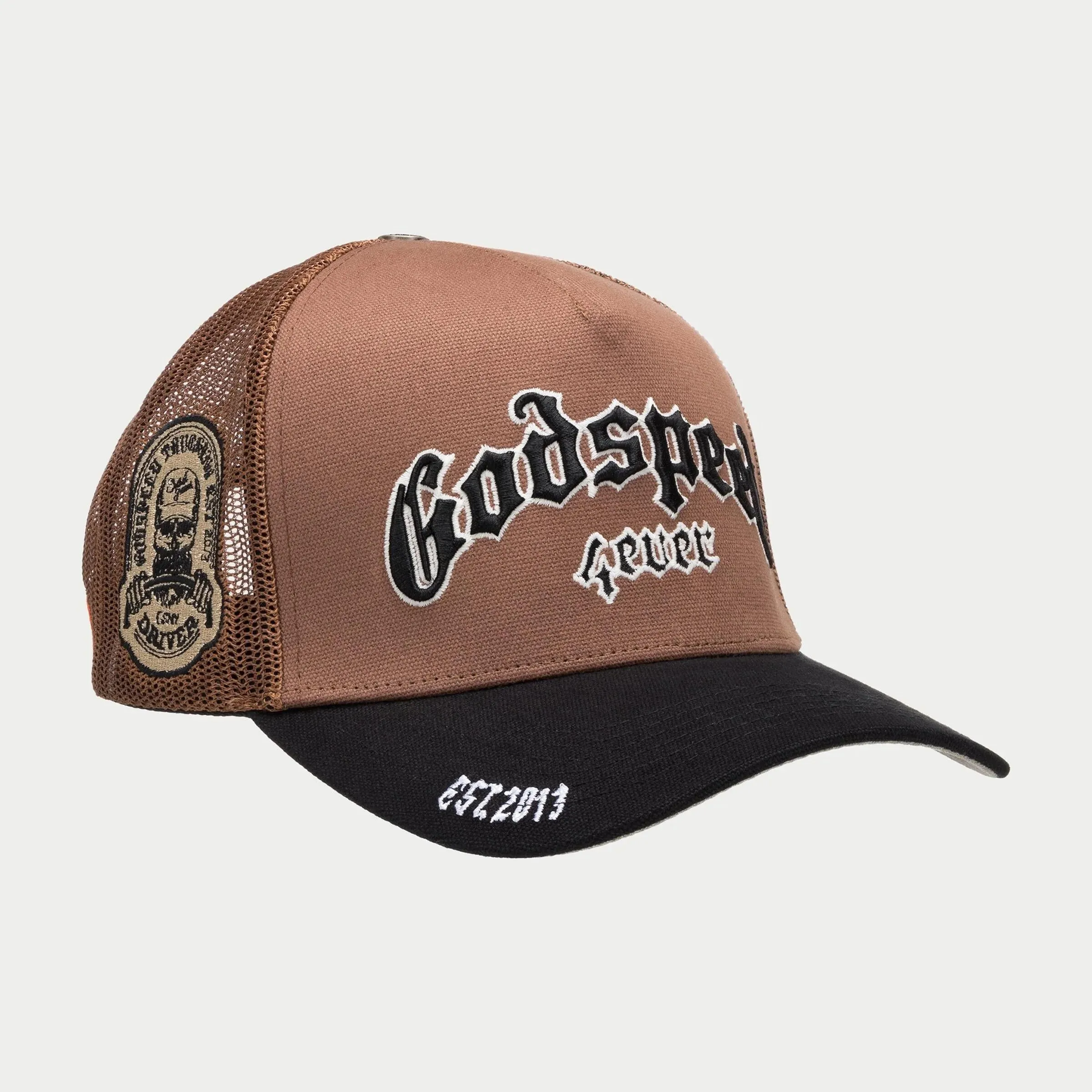 Gs Forever Trucker Hat (Brown) - GS4EVERHAT009