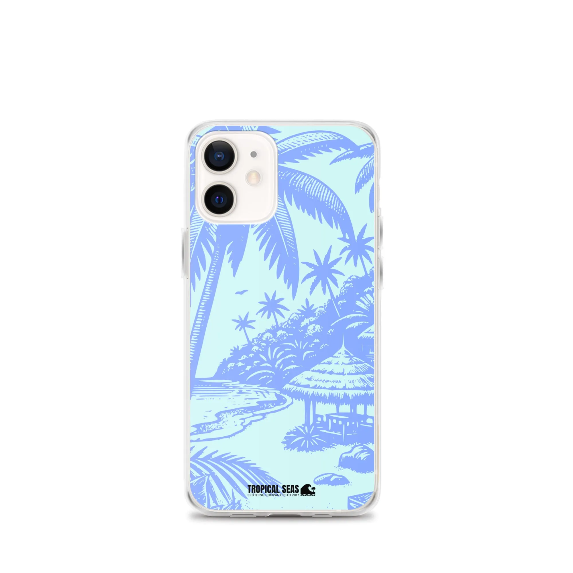 Island Blues Clear Case for iPhone