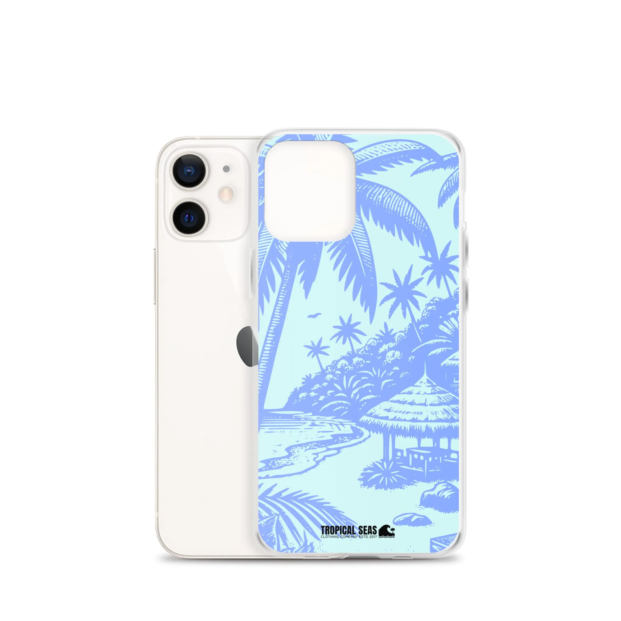 Island Blues Clear Case for iPhone