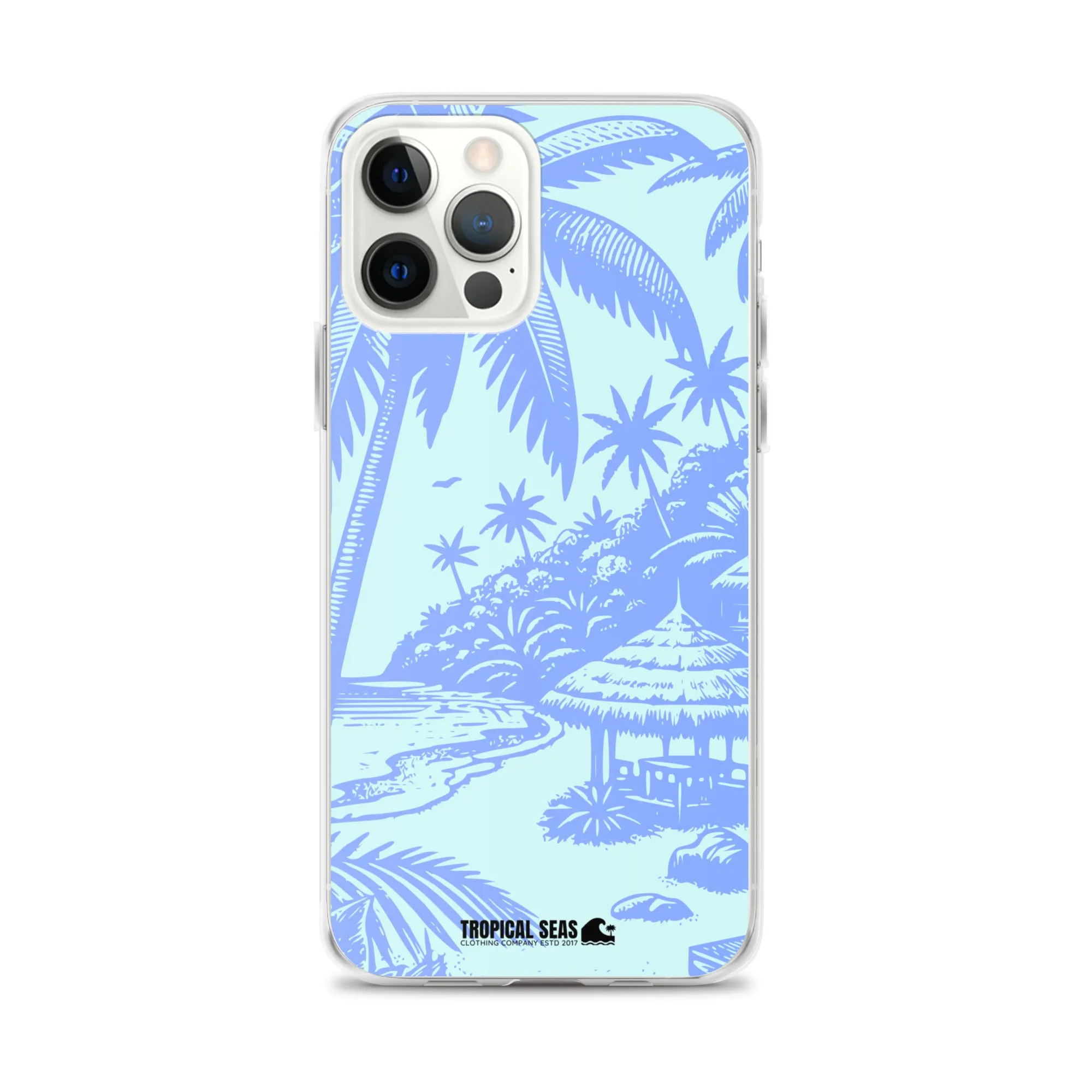 Island Blues Clear Case for iPhone