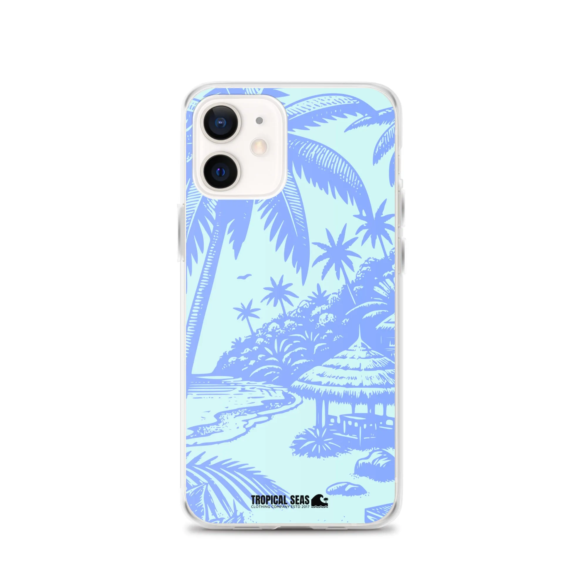 Island Blues Clear Case for iPhone