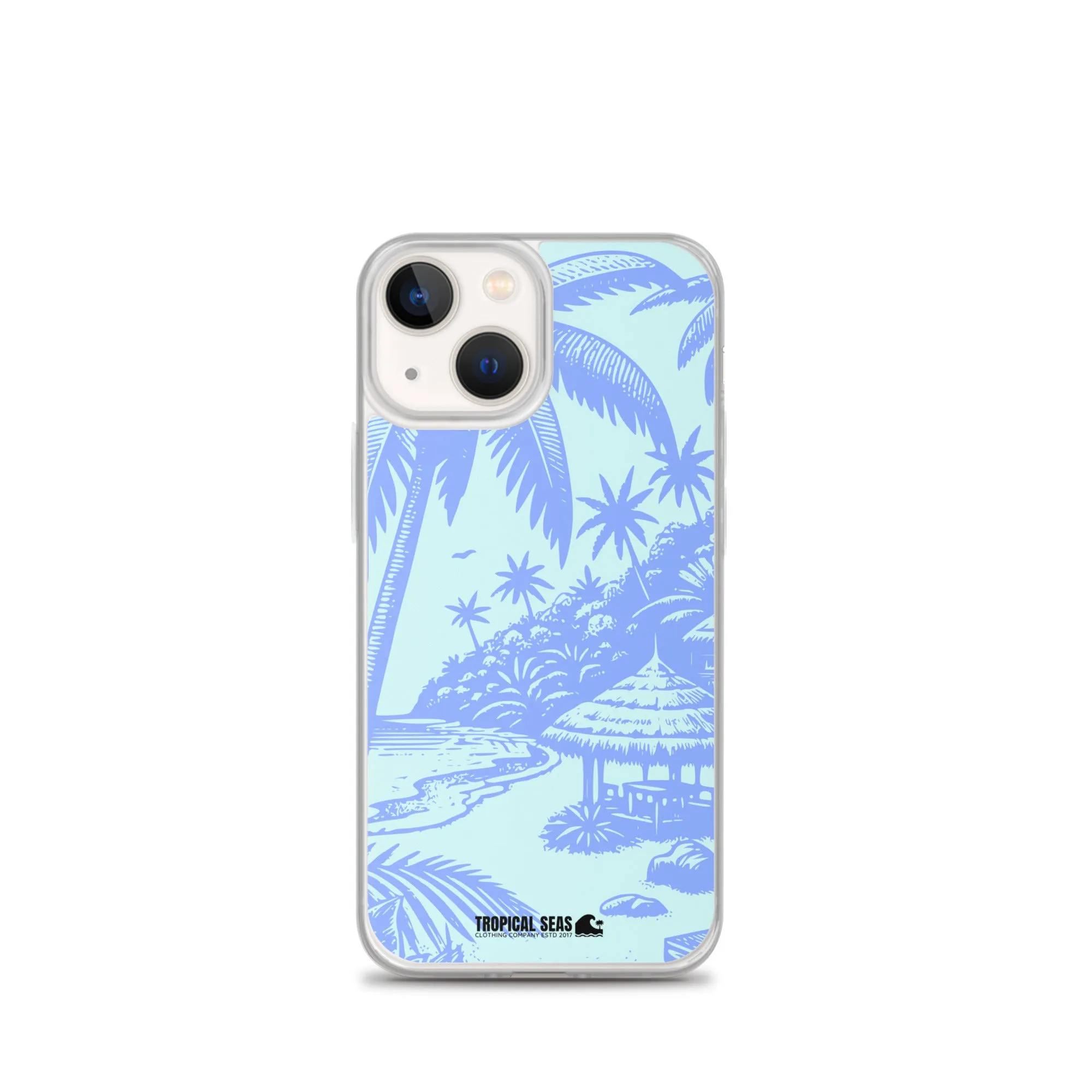 Island Blues Clear Case for iPhone