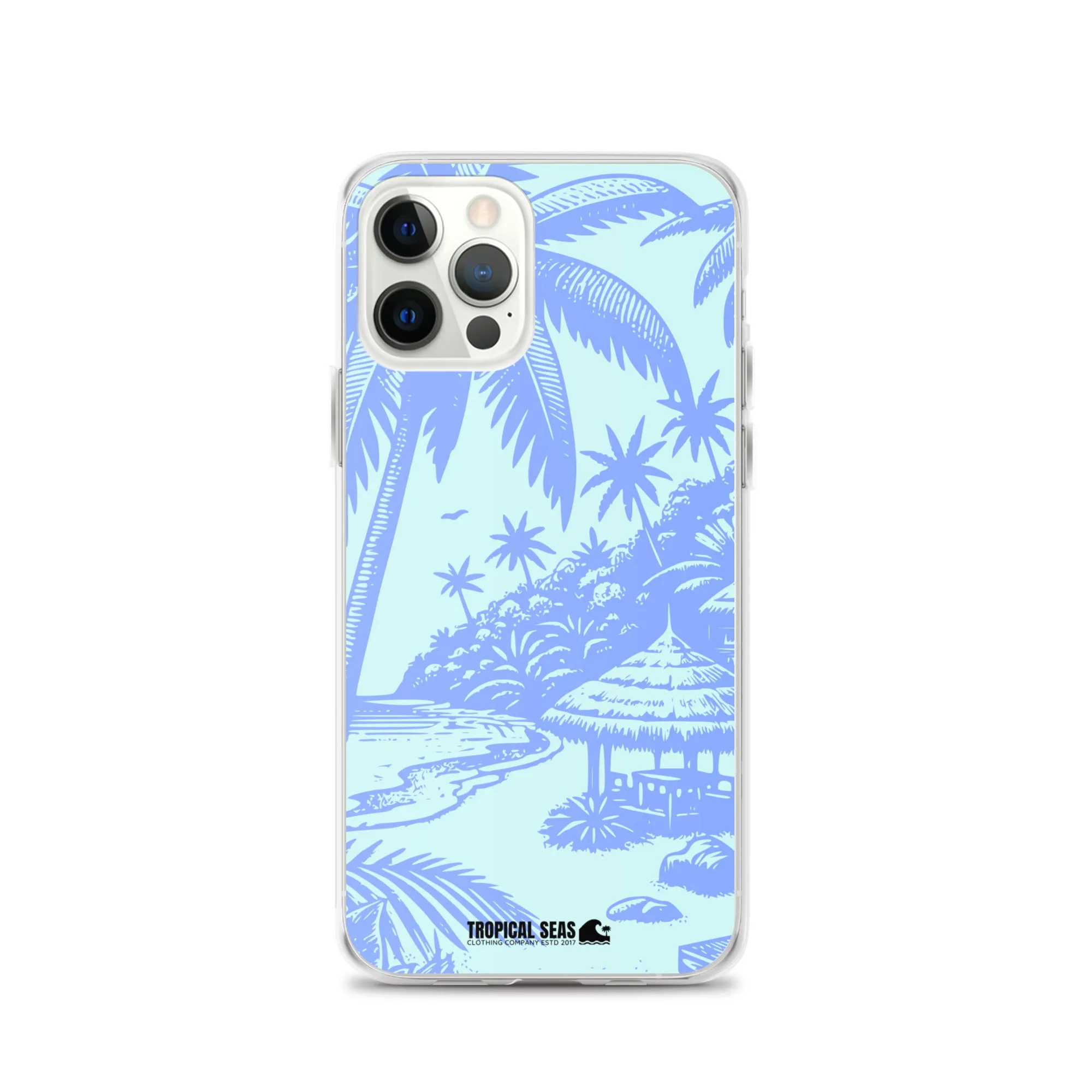 Island Blues Clear Case for iPhone