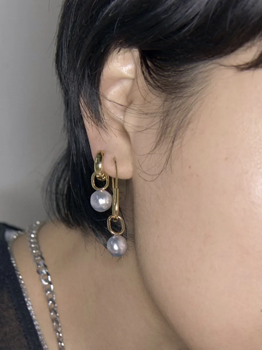 Maria Black Chance Mini Earrings Gold GP Set