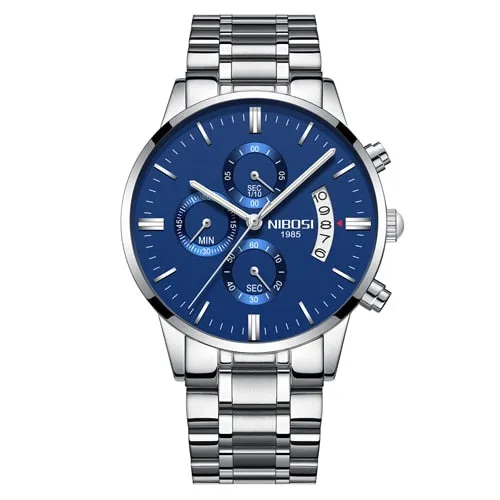   NIBOSI  QUARTZ   Stainless Steel ..