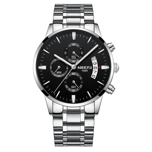   NIBOSI  QUARTZ   Stainless Steel ..