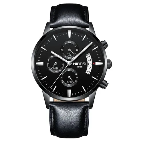   NIBOSI  QUARTZ   Stainless Steel ..