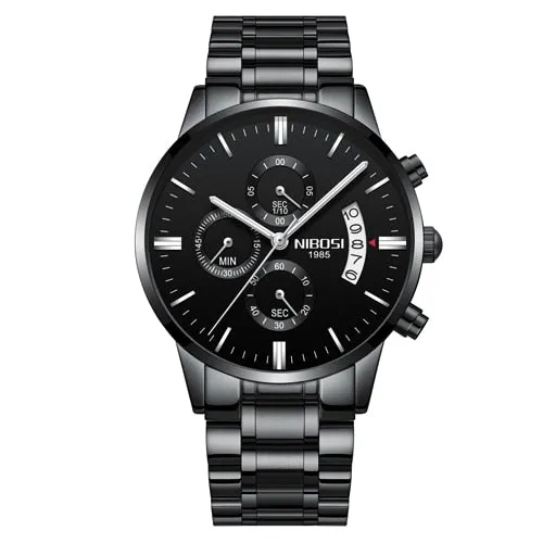   NIBOSI  QUARTZ   Stainless Steel ..