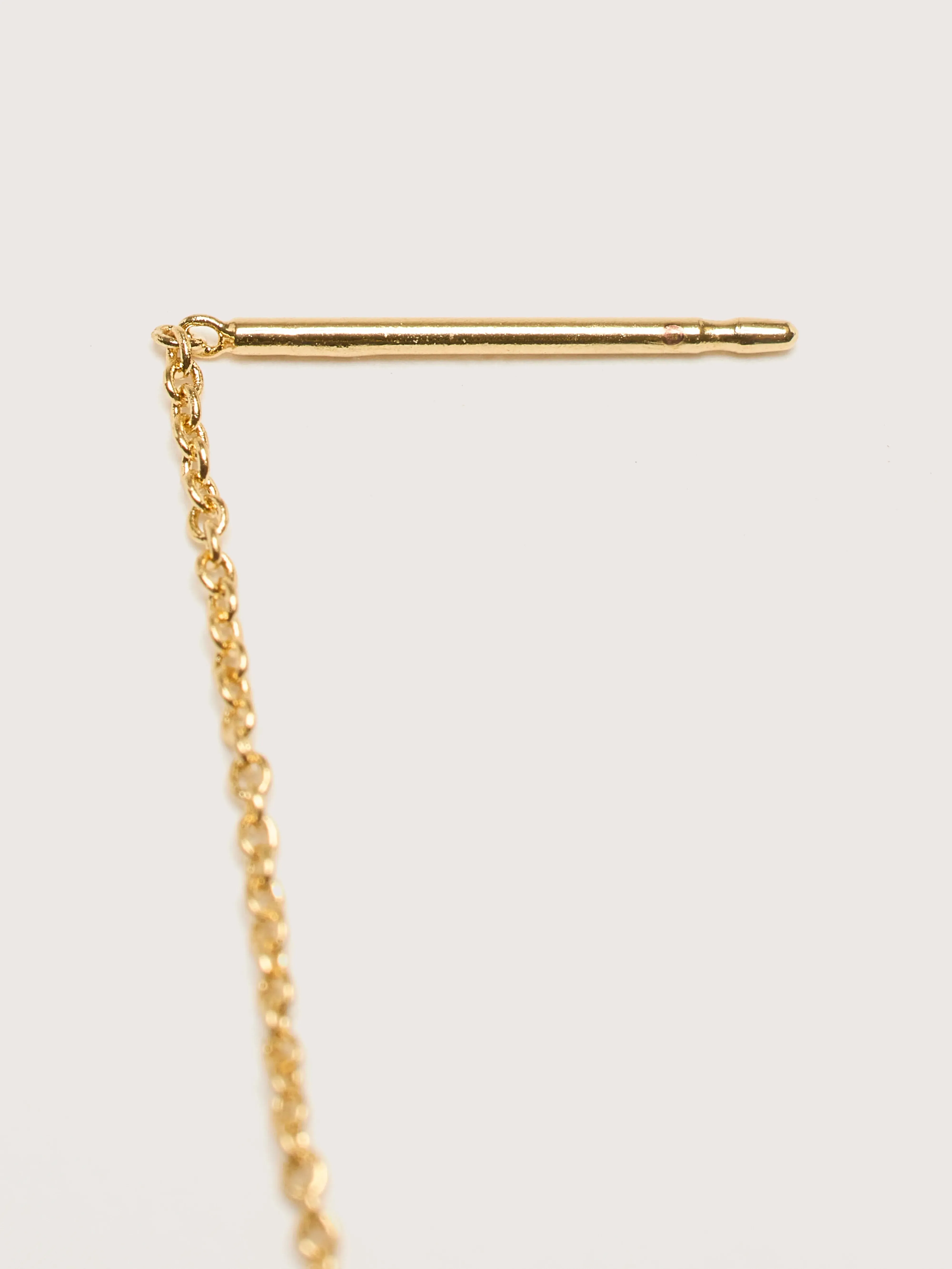 Ocane Adjustable Chain Earrings (242 / W / GOLD)