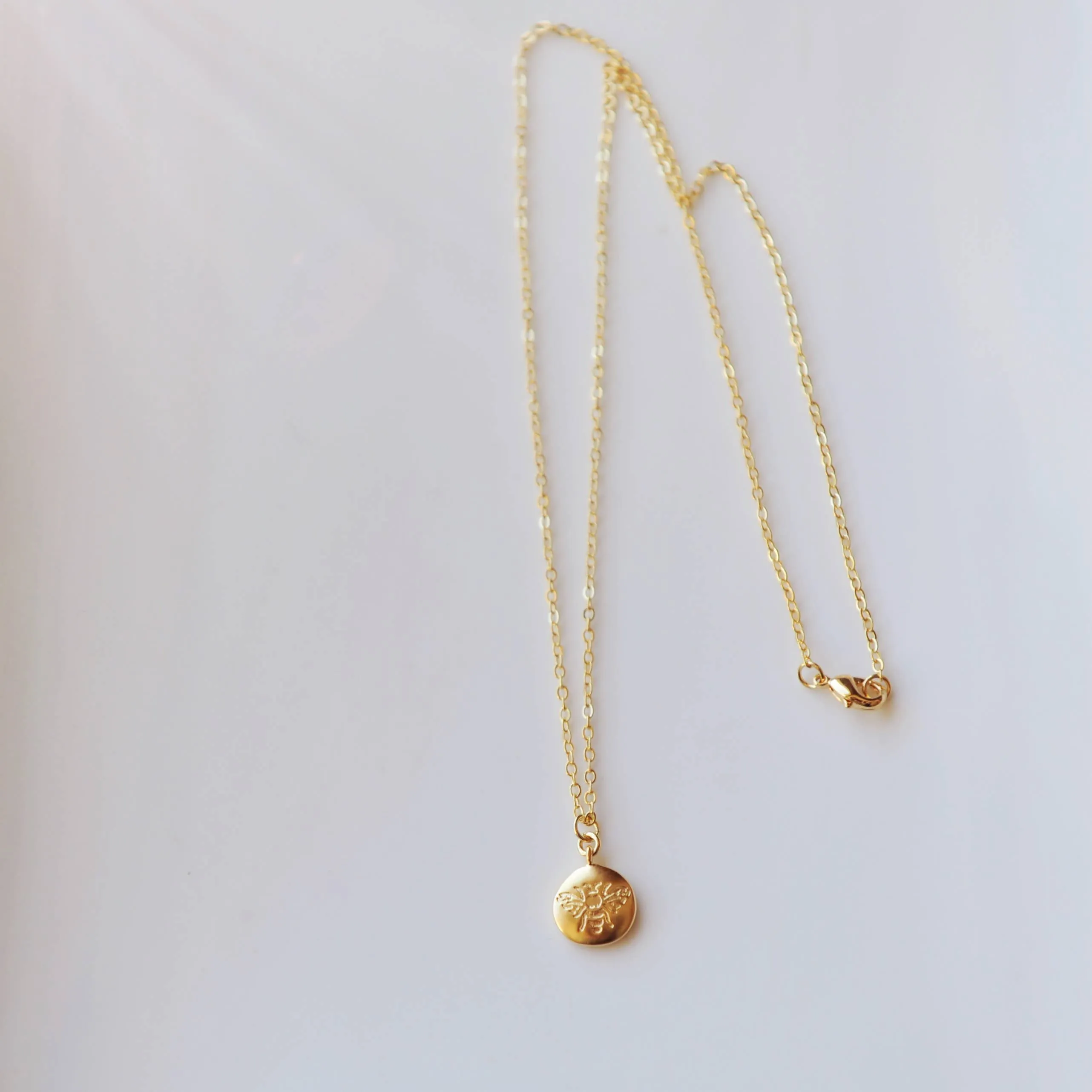 Oh So Lovely Bee Necklace