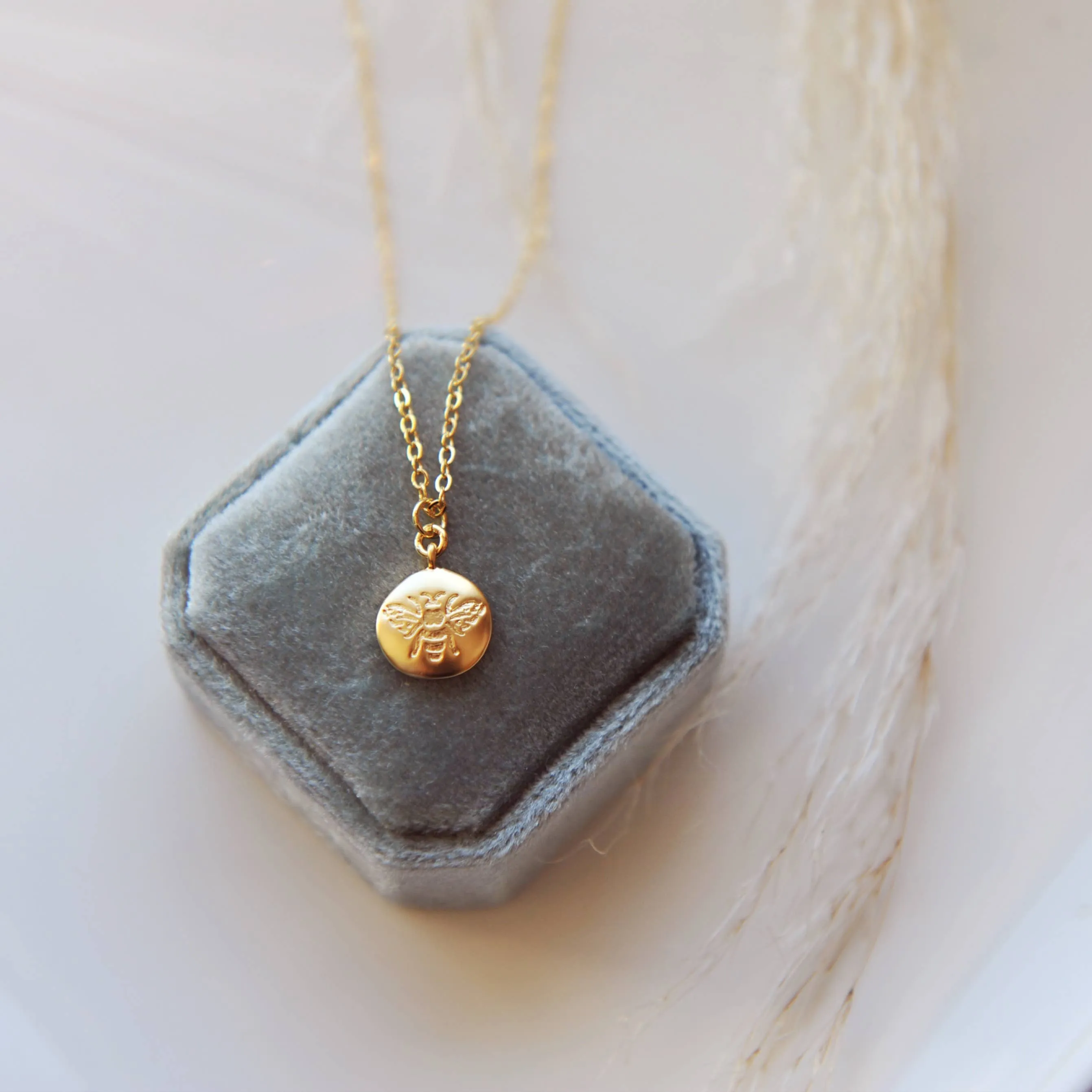 Oh So Lovely Bee Necklace