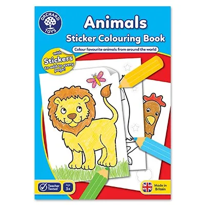 Orchard Toys Coloring Book - Animals   Outer Space Colouring Book(Set Of 2)