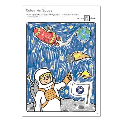 Orchard Toys Coloring Book - Animals   Outer Space Colouring Book(Set Of 2)