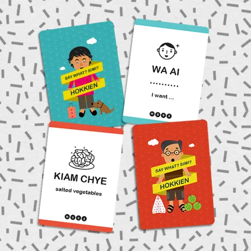 SayWhat? Learn Hokkien Card Game