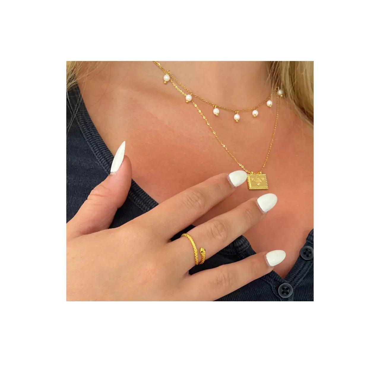 Snake Ring - Gold