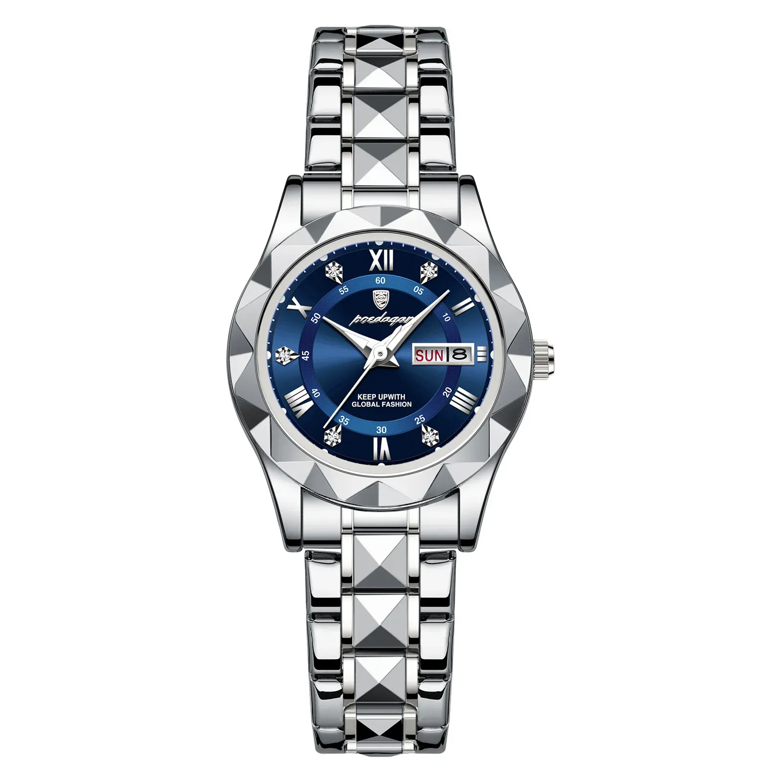 Stainless Steel Women Quartz Watches