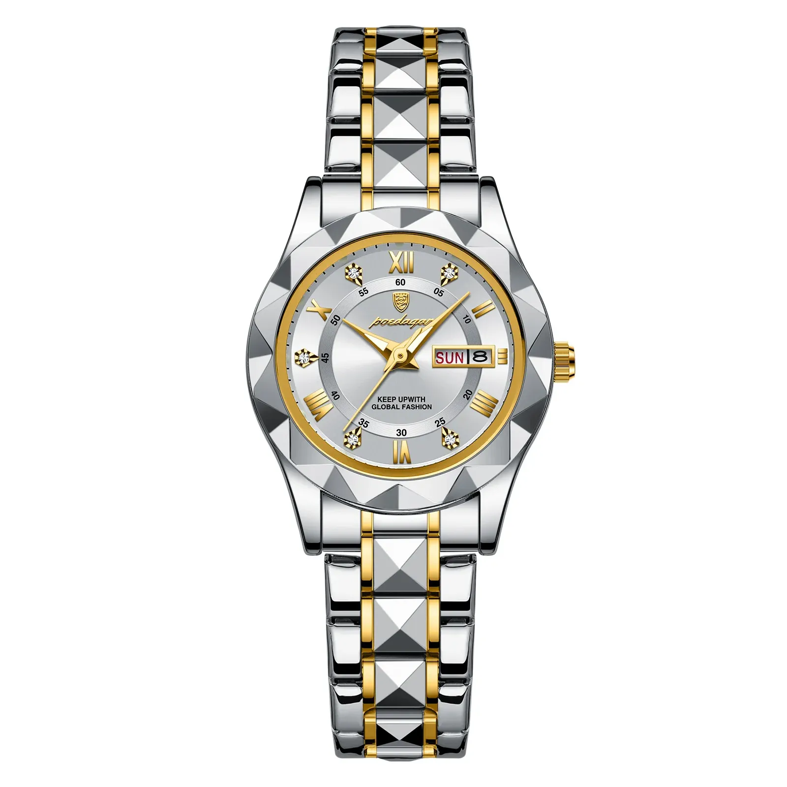Stainless Steel Women Quartz Watches