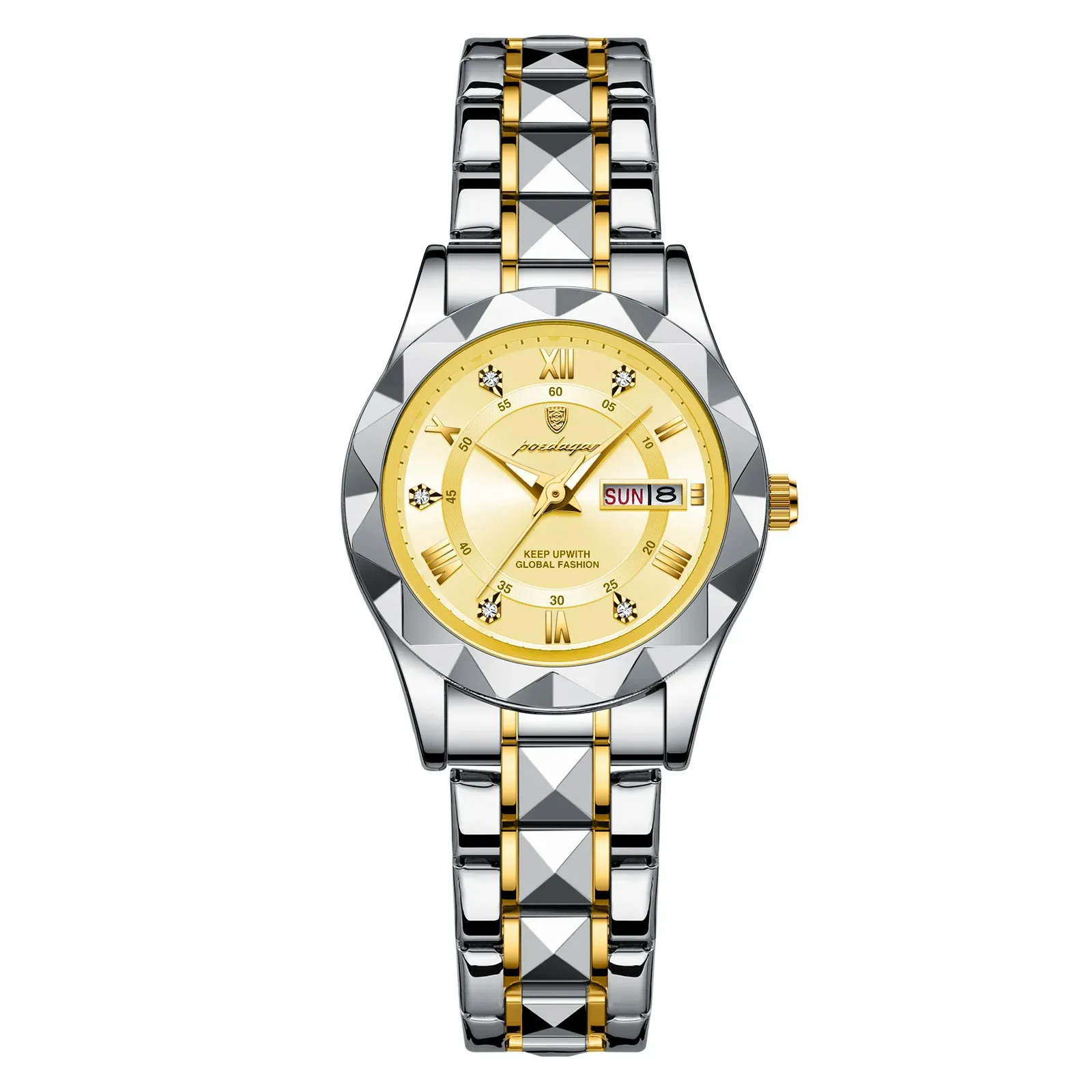 Stainless Steel Women Quartz Watches