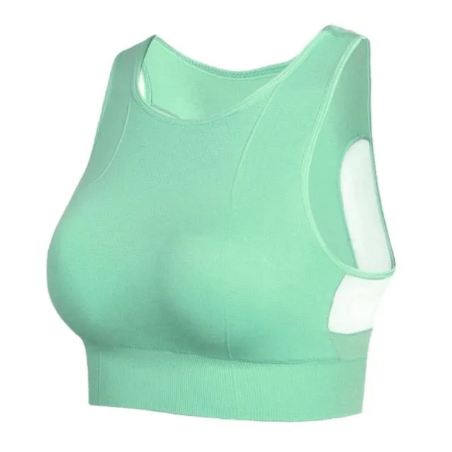 Women Breathable Mesh Shockproof Bra