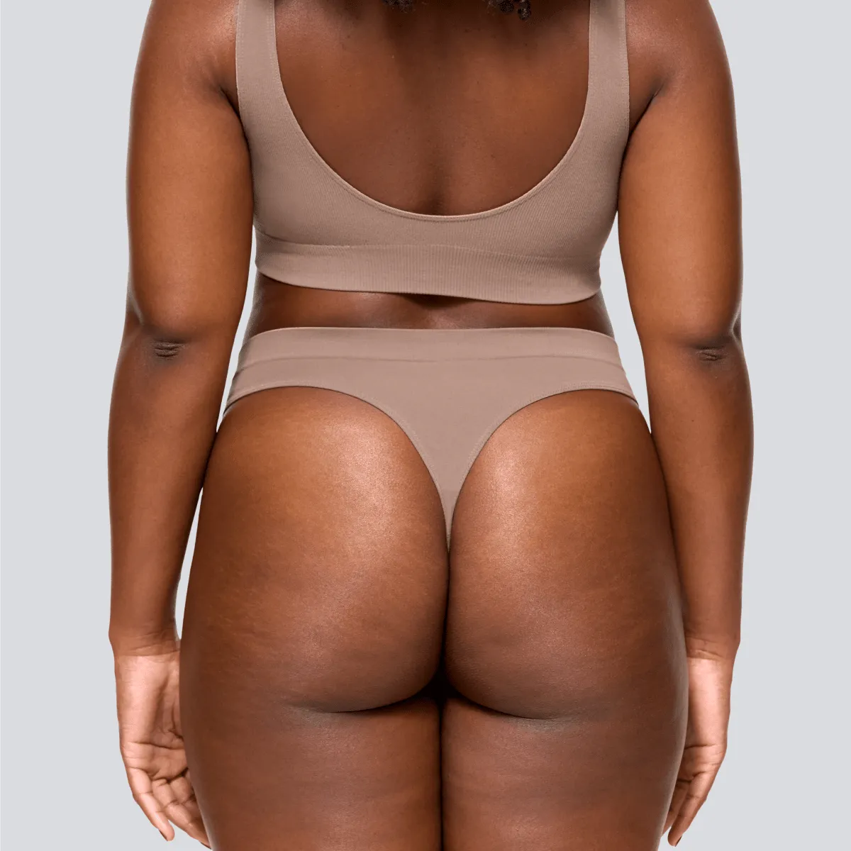 Women's SmoothFit Thong - Ash Brown
