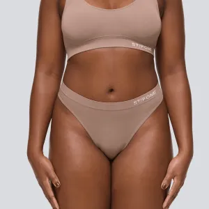 Women's SmoothFit Thong - Ash Brown